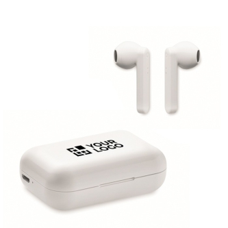 Bluetooth 5.0 earphones with a charging case
