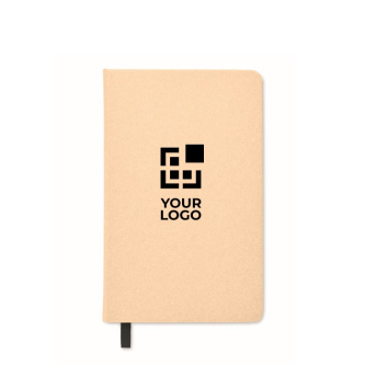 Eco notebook with plant seeds and lined recycled paper, A5