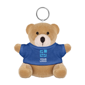 Keyring with teddy bear as a printable promotional gift