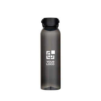 Recycled plastic bottle, silicone carry handle, 630ml