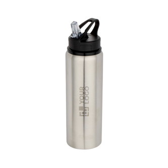 Recycled stainless steel bottle, single wall, 800ml