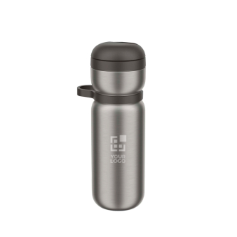 Thermal sports bottle, stainless steel, 600ml, Mepal Twist