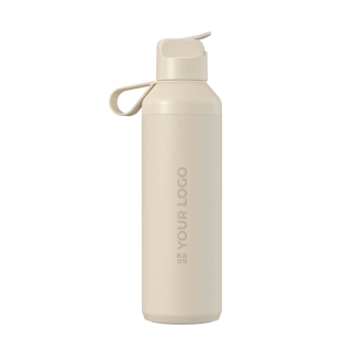 Recycled stainless steel bottle with straw 710ml Ocean Bottle