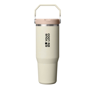Stanley 890ml insulated tumbler with leakproof folding straw