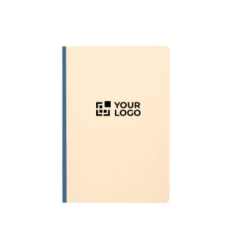 Soft cover notebook, sugarcane paper, RPET, A5, ruled pages
