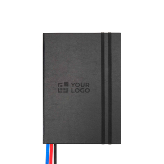 Hard cover notebook, recycled plastic, daily planner, A5