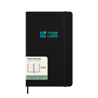 Horizontal weekly planner with inner pocket Moleskine