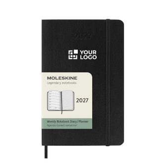 Horizontal weekly planner with inner pocket Moleskine