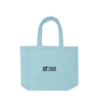Beach tote bag, soft finish, large compartment