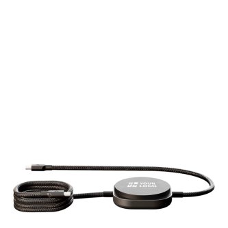 USB-C 2-in-1 charging cable with Zens wireless charging base