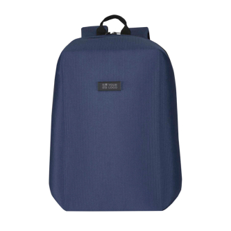 Anti-theft polyester backpack for 15" laptop, water-repellent