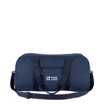 Waterproof recycled canvas travel bag with front pocket 40L