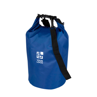 Recycled waterproof travel bag with roll-top closure 5L