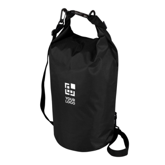 10L waterproof travel bag with roll-top closure