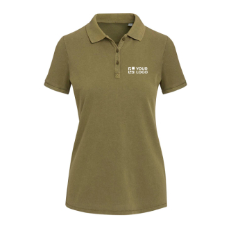 Women’s short-sleeve pre-washed and pre-shrunk piqué polo 200 g/m2 Elevate