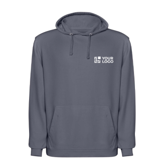 Unisex hoodie, washed finish, 250 g/m2, Roly Kenia 