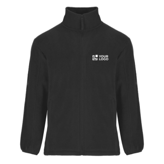 Men’s high-neck polyester fleece jacket, 300 g/m², Roly