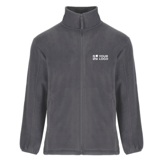 Men’s high-neck polyester fleece jacket, 300 g/m², Roly