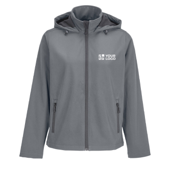 Women's softshell jacket with hood and fleece lining SOL'S