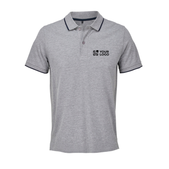 Unisex cotton polo with contrast stripe 200g/m² SOL'S PALERMO