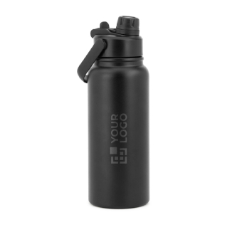 Double-wall stainless steel bottle with 2-in-1 spout 830ml