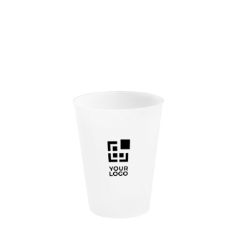 Single-wall plastic party cup made in Europe 330ml