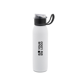 Recycled stainless steel single-wall sports bottle 670 ml
