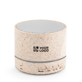 Portable speaker, straw fibre, Bluetooth, 3W output