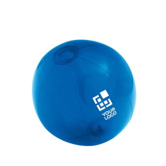 Transparent beach ball