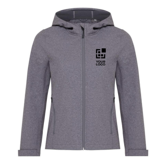 Women's casual-fit softshell jacket, 300 g/m² 