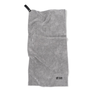 Branded high-absorption microfibre towel, 40 × 80 cm