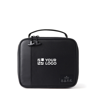 Thermal lunch bag with outer pocket and handle Nordic Drift Storm