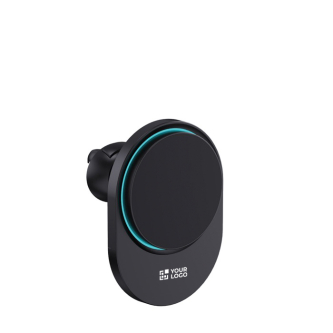 Magnetic car mount for mobile, wireless charging, 15W