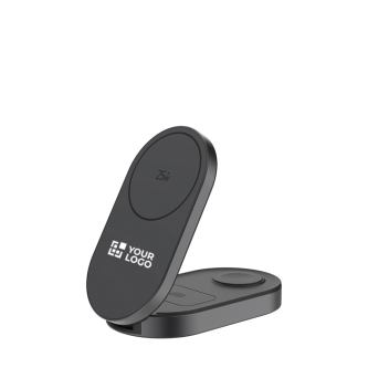 Compact foldable eco-friendly 3-in-1 charger with USB-C input 25W