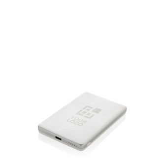 Magnetic wireless charging power bank with indicator, 5,000 mAh