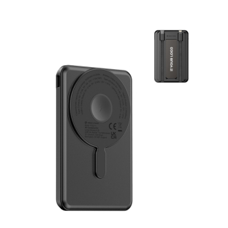 Eco 5-in-1 power bank, charging cables, stand, 5,000 mAh