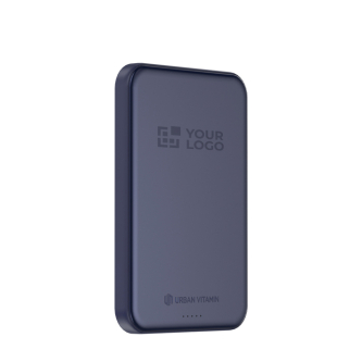 Ultra-thin QI2.2 magnetic power bank in recycled aluminium 5000 mAh