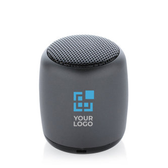 Pocket-size wireless speaker made of aluminium