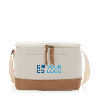 Premium branded cooler bag for 6 cans