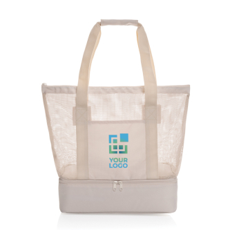 Elegant 2-in-1 RPET cooler bag with PEVA lining, 20 L