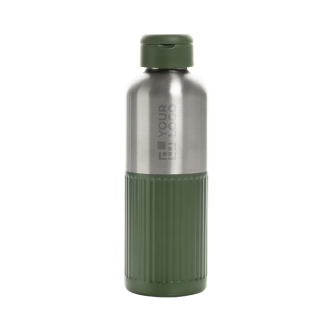 Leakproof bottle with carry handle and anti-drip screw cap 750 ml