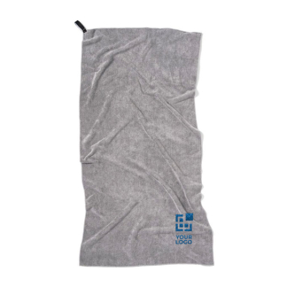Lightweight microfibre sports towel, 70 × 140 cm