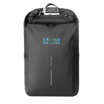 Waterproof urban backpack, bike attachment, anti-theft, 16"