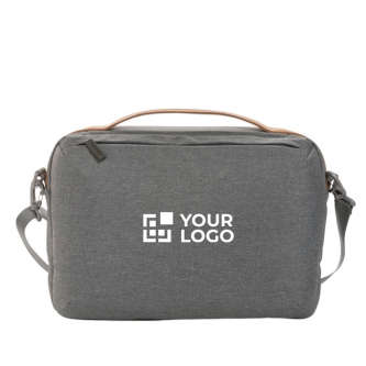 Minimalist eco briefcase, printable, 15.6"