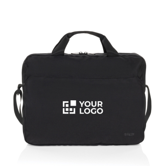 RPET briefcase with elegant design for 15.6" laptop, Swiss Peak