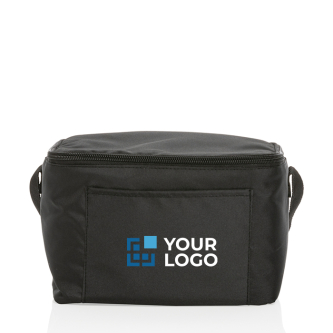 Recycled branded cooler bags for 6 cans