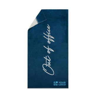 Luxury cotton lounger towel, 160 × 80 cm