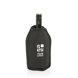 RPET wine bottle cooler sleeve in assorted colours