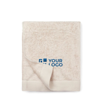 Corporate cotton and tencel towel, 90 × 150 cm
