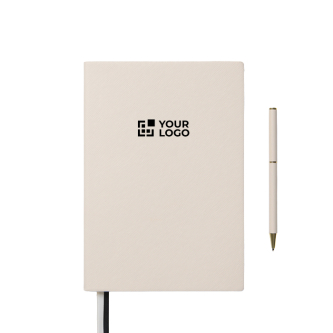 A5 lined notebook and pen set with gift box